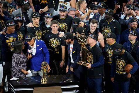 denver nuggets score tonight|Denver Nuggets take home first NBA championship with 94.